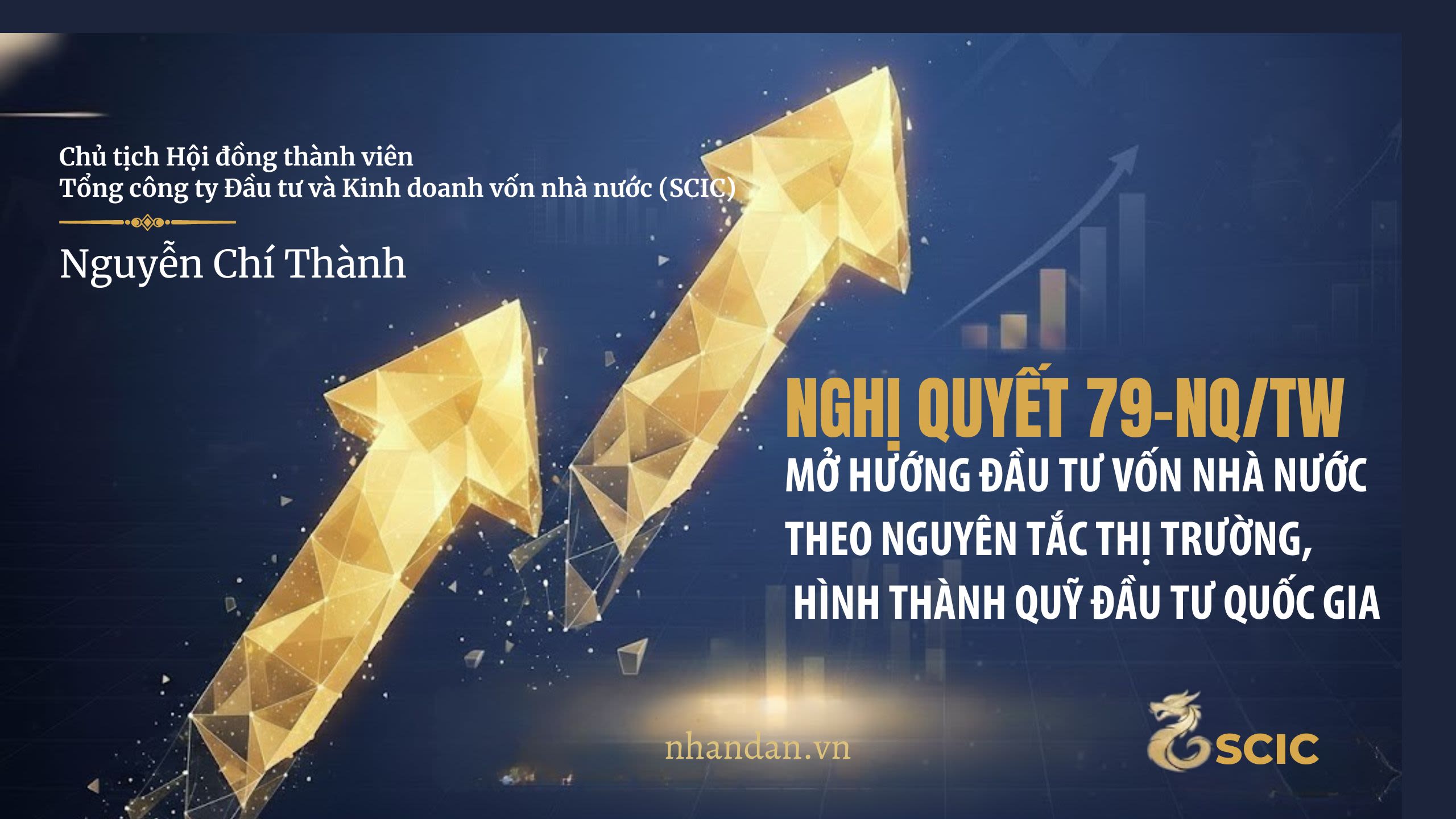 Nghị quyết 79-NQ/TW mở hướng đầu tư vốn nhà nước theo nguyên tắc thị trường, hình thành Quỹ đầu tư quốc gia